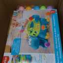 Fisher-Price Baby Crawling Toy, Poppity Pop Musical Dino Ball-Popper with Sounds for Infants Ages 6+ Months, Blue, One Size