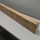 DEZ FURNISHINGS Cordless 2" Faux Wood Blind, 49.25" W x 48" H, White