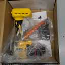 Brushless Drill Driver Compatible for Dewalt 20V Battery (No Battery), Cordless 2 Speed (0-450/1800RPM), 25+1 Torque, 3/8" Keyless Chuck for Home Repair