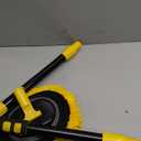 Wall Cleaner Mop,73Wall Mop Cleaner with Long Handle,Ceiling Dust Mop with 15 Bent Labor-Saving Elbow Extension Pole for Cleaning Walls Window Ceiling Floor Car High Cabinet