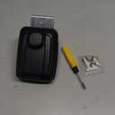 Upgrade SL-591 Car Key Lock Box, Car Window Lock Box for Turo, Car Window Punch Button LockBox, Vehicle Window Key Box, Vehicle Window Lock Box fit for Ride Share, Turo, GetAround (Gray)