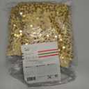 Mr. Pen- Sequin Christmas Tree Skirt and Tree Collar, 36 Inch Sparkly Base Cover, 24.8 Inch Foldable Sparkling Sequin Trees Skirt Collar, Gold Christmas Tree Skirt Gold Sequin Tree Skirt