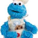 GUND Sesame Street Official Cookie Monster Teach Me Plush, Premium Plush Toy for Ages 1 & Up, Blue, 15