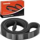 A-Premium Engine Serpentine Drive Belt Compatible with Toyota, Hyundai, Kia & Lexus Cars - Camry, RAV4, Elantra, Sonata, Accent, Tucson, Veloster, Kona, Soul, Optima, Rio, tC, NX350, 49.45 Inch, Gas