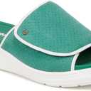 Dr.Scholl's SHOES womens Time Off Set (7, Court Green Microfiber)