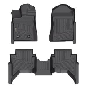 GINOWY-Floor Mats & Cargo Liner for Toyota Sienna 2013-2020 Only 8 Seats