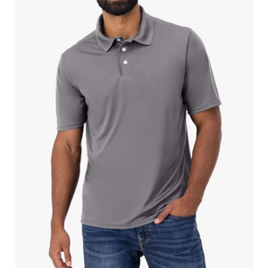 Hanes Sport Men's Polo Shirt, Men's Cool DRI Moisture-Wicking Performance Polo Shirt, Jersey Knit Performance Polo Shirt. 3XL