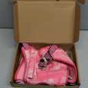 Heavy Duty Tactical Dog Harness for Medium Dogs, No Pull Adjustable Pet Harness Reflective Service Training Easy Control Pet Vest Military K9 Working Dog Harnesses- Medium, Pink Camo