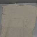 Milumia Women's Fuzzy Crop Tops Khaki X-Small
