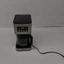 Chefman 12-Cup Programmable Coffee Maker, Electric Brewer, Auto Shut Off, Digital Display w/Auto-Brew Function, Anti-Drip Pot, Reusable Filter for Fresh Grounds, Square Stainless Steel, Glass Carafe