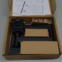 Amazon Basics Full Motion TV Wall Mount fits 12" to 40" TVs and VESA 200x200, Black