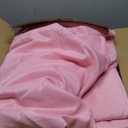 Sancua Round Tablecloth 120 Inch Diameter, 8 Pack - Circle Polyester Fabric Table Cloth for Wedding Party Reception Banquet Birthday, Washable Formal Table Cover (Fit 48-96 Inch Tables), Pink