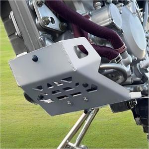 KUAFU Engine Skid Plate Compatible with 2008-2023 Kawasaki KLX250 KLX300 Skid Bash Plate Guard Engine Bottom Guard Aluminum