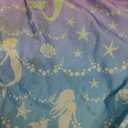 Girls Mermaid Costumes With Bag Little Mermaid Dress for Kids with Accesseries (XXL6-7T, Green+purple)