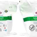Clorox Healthcare Hydrogen Peroxide Cleaner Disinfectant Wipes, 12" x 11", Refill for Bucket, 185 Count, Pack of 2 