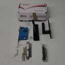 Black Door Handle, Smooth Opening, Door Locks for Bedrooms, Ultra Quiet Spli Door Handle Lock, Comfortable and aesthetically, for Homes, Offices, or Commercial Spaces