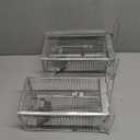 Gingbau 2-Pack Rat Traps Humane Live Chipmunk Mouse Trap Cages for Indoor and Outdoor Use