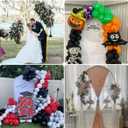 Vincidern 7.2 ft Balloon Arch Backdrop Stand Gold, Wedding Arch for Birthday Party, Bridal Baby Showers, Wedding Ceremony Arch Frame Metal