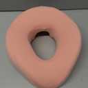 Tyenaza Donut Pillow Seat Cushion, Seat Cushion Chair Pad for Tailbone Pain Relief and Hemorrhoids, Memory Foam Seat Chair Cushion for Postpartum Pregnancy (Pink)