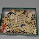 Jigsaw Puzzles 500 Pieces Boston Terrier Dog Poster -Coffee Company Poster Educational Puzzle Family Game Gift for Adults and Kids Perfect for Family or Dat Home Decoration Colorful Puzzle