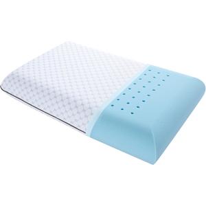 Memory Foam Pillow, Standard Ventilated Bed Pillow with Washable Cover, Cooling, Orthopedic, Neck & Shoulder Support, Back, Side & Stomach Sleepers, Hotel Essentials, Standard 1 Pack