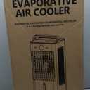 Swamp Cooler, 3-IN-1 Evaporative Air Cooler with Display & Remote, Windowless Portable Air Conditioners with Ice Cooling, 12H Timer, 6 Speeds, 60 Oscillation, Air Cooler Fan for Home Office