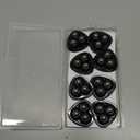 Appliance Casters - Furniture Sliders & Appliance Rollers for Kitchen, Coffee Machine, Blender, Oven - Helps Mom or Wife Easily Solve Countertop Sliding (Black, 8pcs)