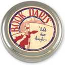 Book Darts 125 Count Tin Bronze Bookmarks - Line Book Markers