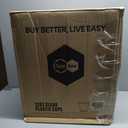 Turbo Bee 2000 Pack 12oz Plastic Cups,Clear Drinking CupsDisposable Party Cups Bulk,Hot and Cold Drink Container for Water, Juice, Soda,Coffee