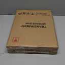 Acrylic Display Case with Removable Shelf Compatible with Labubu POP MART 2 Tier Figure Display Case for Collectibles Cosmetic Clear Acrylic Box