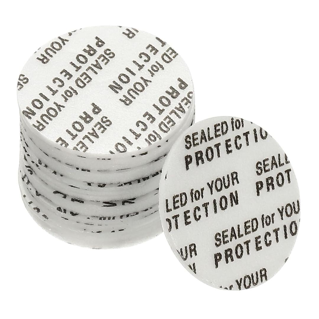 PATIKIL 110Pack Foam Lid Liner, 18mm/0.71" PS Foam Resistant Tamper Pressure Sensitive Seal for Bottle Cap Liners Seals