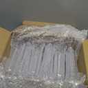 Eaasty 24 Pcs Small Plastic Vases for Flowers, 6 Inch Mini Clear Crystal Vases for Wedding Home Office Table Centerpiece Decorations