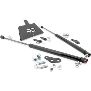 Rough Country Hydraulic Hood Assist for 1997-2006 Jeep Wrangler TJ - 1151,Black