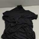 Womens Premium Long Sleeve Turtleneck Lightweight Pullover Top Sweater (S-3X, Made in USA) (Large, Cllt002-black)