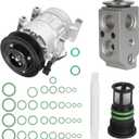 TadaMark A/C Air Conditioner Compressor Repair Kit Fit for Hyundai for Accent 1.6L 2014-2017 fit for KT-4705