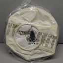 2pcs Beige Medium Bell Lamp Shades, 6"x13"x9" Scalloped Fabric Lampshades for Table & Floor Lamps, Petal Braid Edge Lamp Shade for Modern & Vintage Decor, Spider Replacement Lampshade, Easy Assembly (Cream)