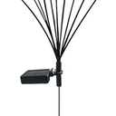 1PCS 10 Solar Powered Lights, 10 LED Outdoor Waterproof Solar Swaying Garden Lights