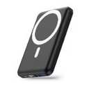 Wireless Power Bank, Yiisonger Slim 10000mAh Magnetic Portable Charger 22.5W PD Fast Charging, Mini Mag-Safe Battery Pack QC3.0 LED Display USB-C Compatible with iPhone 13&12/ Pro Max/Pro/Mini (Black)