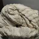 BEDELITE Boho Comforter Set Queen Size, Beige Tufted Striped Bed Set 3 Pieces, Soft Cream Vintage Farmhouse Comforter for All Seasons, Boho Home Decor,Fluffy Jacquard Bedding with 2 Pillow Shams