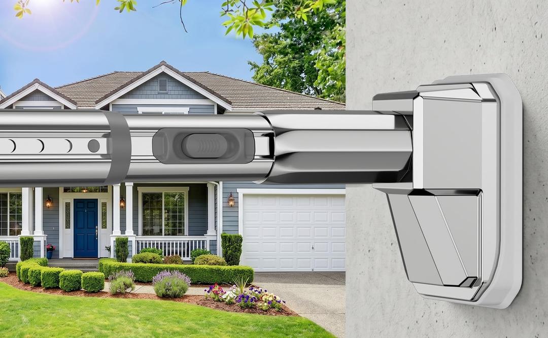 Tension Curtain Rod 41-146 In (4-12ft), Extra Long Tension Rod No Drilling For Patio Windows, Sliver Shower Curtain Rod For Room Divider,One-Click Telescopic Rod, Outdoor Curtain Rods Never Rust