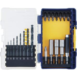 IRWIN Screwdriver Bit Set, Standard Set, 24-Piece (IWAF1220)