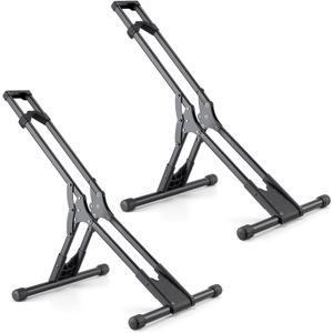 CHEPARK Bike Floor Stand Rack- Indoor Bike Stand for Garage/Home - Bike Storage Bicycle Parking Rack Fit 20-29 Mountain Road Bikes (2 Bike Rack)