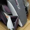 Baby Trend Hybrid SI 3-in-1 Combination Booster Seat, Dash Plum Side-Impact Protection, 3-Stage Growth Design, Adjustable Headrest, Cushioned Comfort