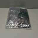 Breling 4 Pcs Plastic Table Skirt 29 Inches x 14 ft Disposable Table Skirt for Rectangle Tablecloth Wedding Shower Birthday Party Banquet(Black)