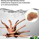 majoywoo Natural Large Driftwood for Aquarium Decor Reptile Decor, Assorted Spider Wood Branch 13-17" Long, Fish Tank Decoration