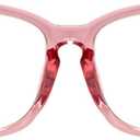 MAXJULI Blue Light Blocking Glasses,Computer Reading/Gaming/TV/Phones Glasses for Women Men(Pink)