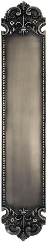 Nostalgic Warehouse, Antique Pewter, San Francisco Push Plate, 703028