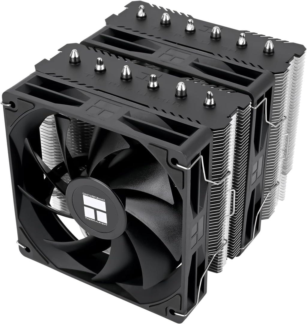 Thermalright Peerless Assassin 120 SE V2 CPU Cooler, TL-C12C 120mm Fans, 1850RPM, 6 Heat Pipes, for AMD AM4/AM5 & Intel LGA 1700/1851