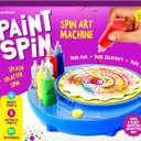 Paint Spin Art Machine Kit for Kids - Arts & Crafts for Boys & Girls Ages - Art Craft Set Gifts for 6-9 Year Old Boy, Girl- Cool Painting Spinner Toys Kits - Birthday Gift Ideas for Ages 6-12 Years