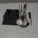 2 in1 Hair Curler Straighter Rotating Iron, 3 Heat Levels for Frizz-Free, Dry and Wet Styling Tool, Travel for Girls Women